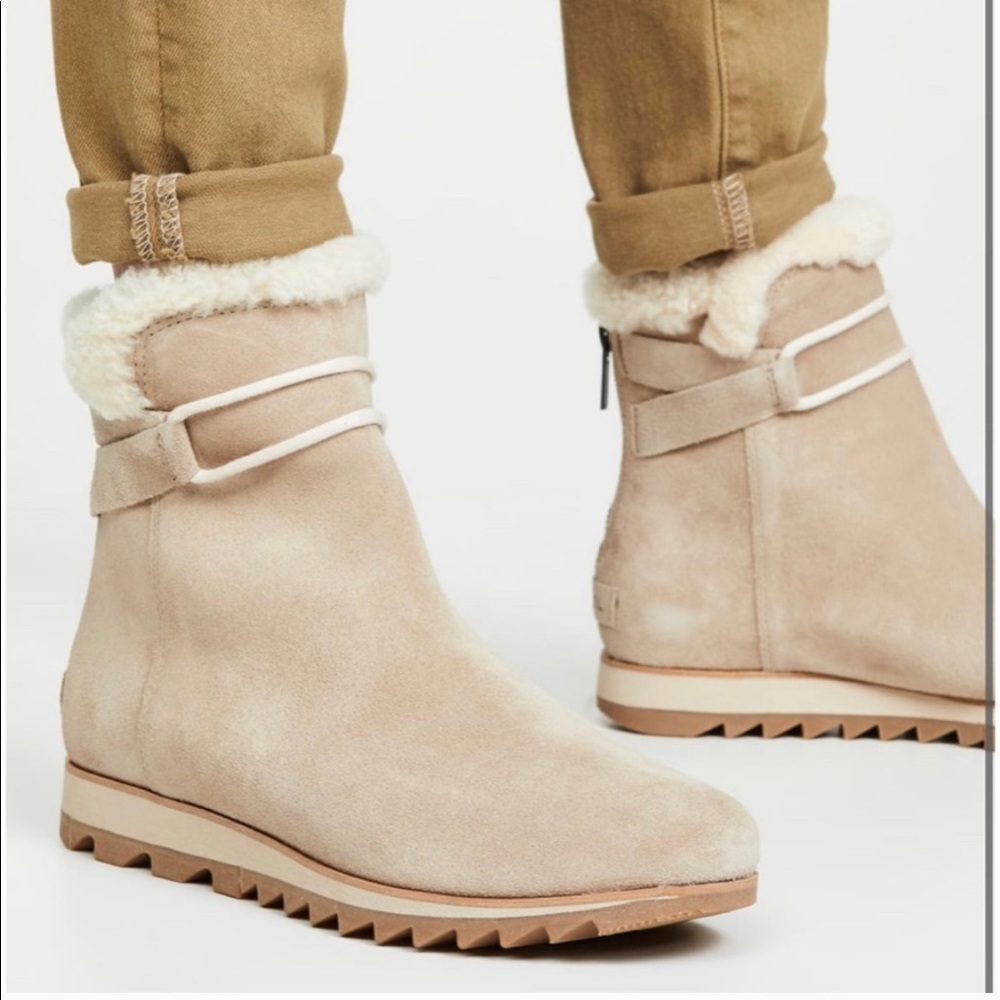 SOREL HARLOW COZY Booties Waterproof size 6 - Picture 2 of 9